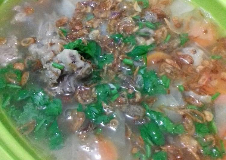 Sup Daging simpel #BikinRamadhanBerkesan
