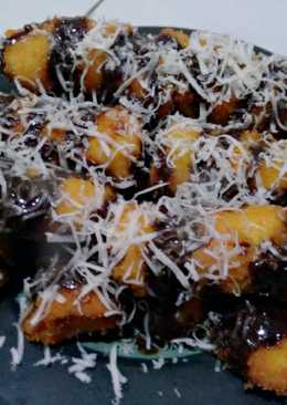 Pisang Goreng Crispy Cokelat dan kejuðŸ˜˜