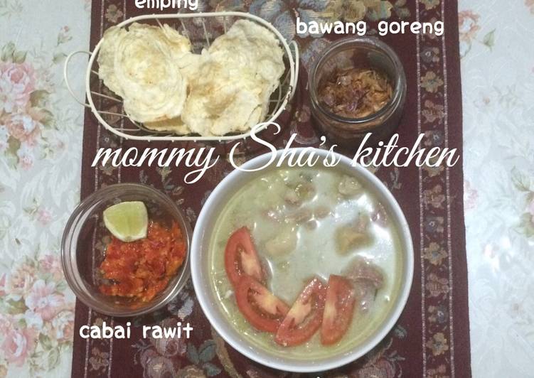 bahan dan cara membuat Soto daging Sapi / soto betawi