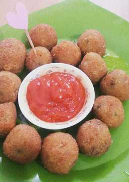 Pergedel kekinian (potato balls)