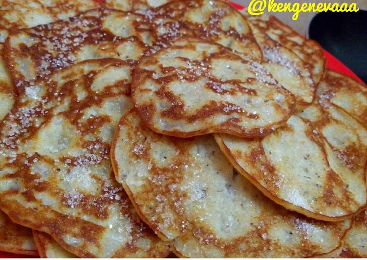 gambar untuk resep Coconut Pancake alias Dadar Rangin ??