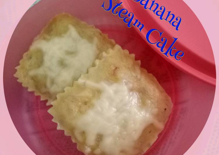 resep masakan Banana steam cake