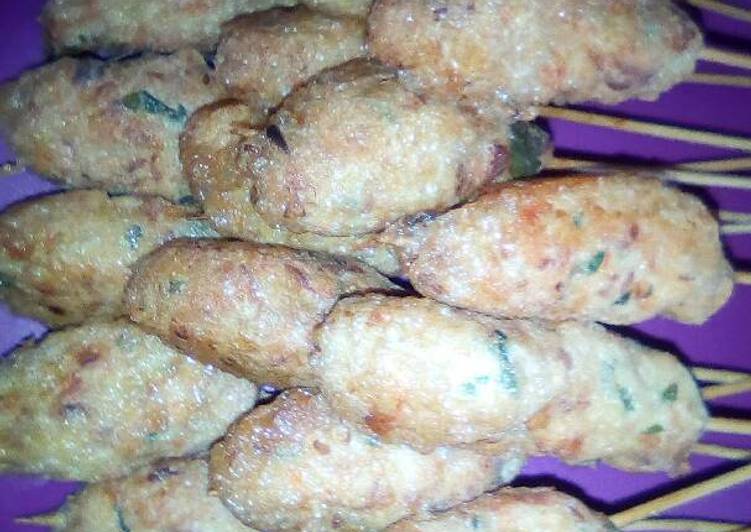 resep makanan Sate NuGet ayam sayur