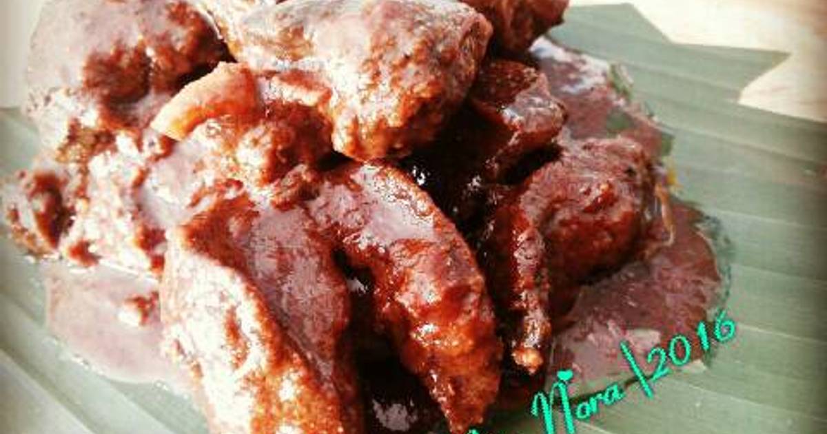 Resep Hati Ayam Masak Kecap Kental ala Miss Nora