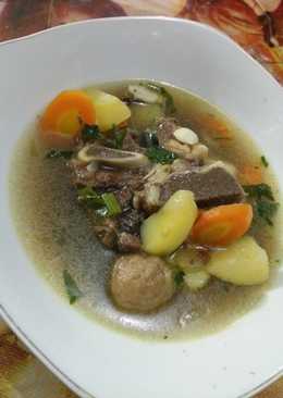 Sop Iga Sapi ala Minang