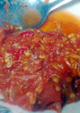 Sambal unik andalanku.. Enak dan SIMPLE!