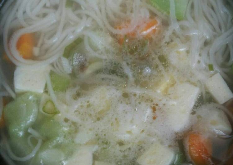 resep Misoa sayur bening (Mpasi 8bln)