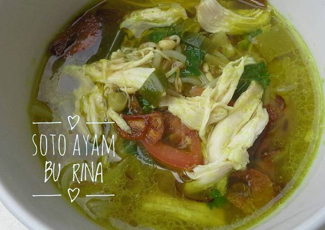  Resep  Soto Ayam  Bu  Rina postingrame2 soto oleh Rina 