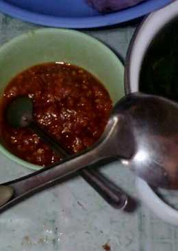 Sayur bening+Tempe medowan+Sambel tomat