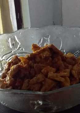 Telur kecap pedas manis