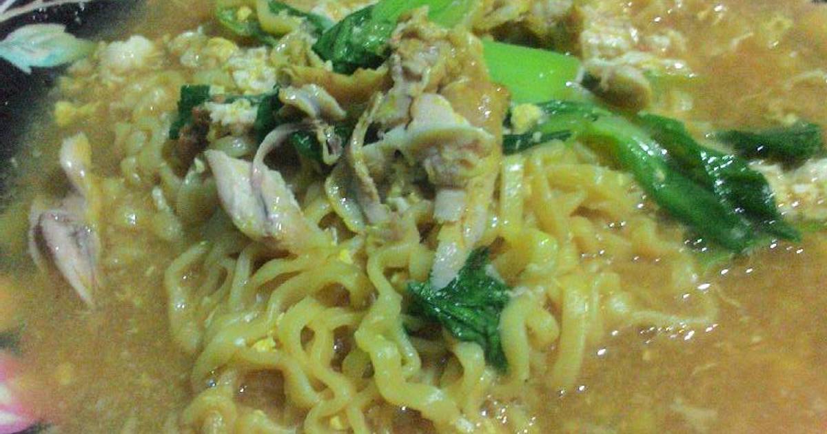 1 resep mie kuah ganjel perut pakai apa yang ada di kulkas 
