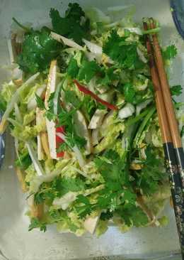 Acar sawi putih daun ketumbar