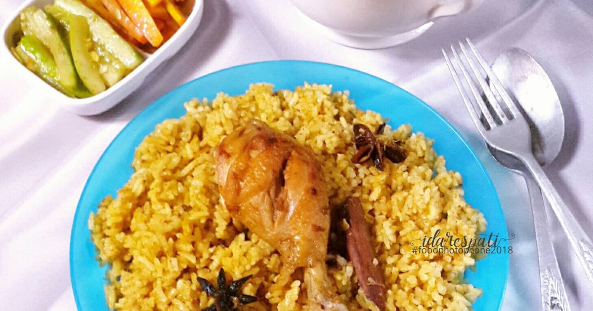  Resep Nasi kebuli ayam rice cooker oleh Ida Respati Cookpad