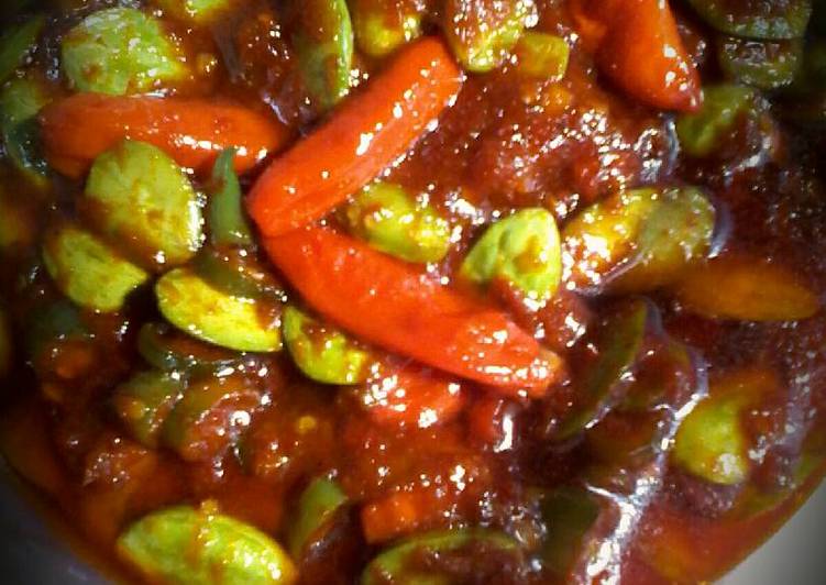 resep Sambal pete luar biasa