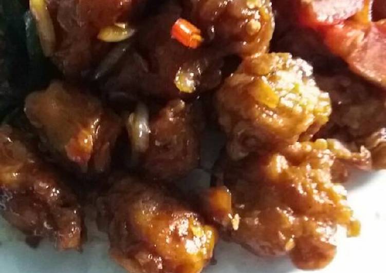 Resep Ayam Krispy saus tiram Dari Intan Jo