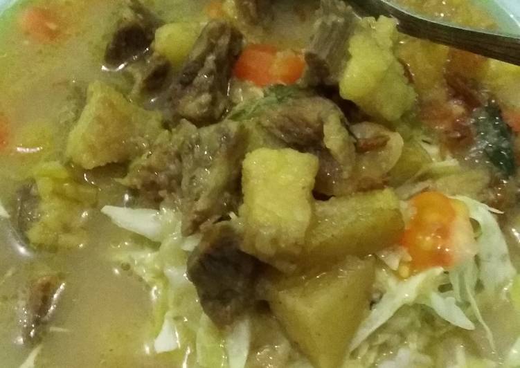 gambar untuk resep Soto Betawi