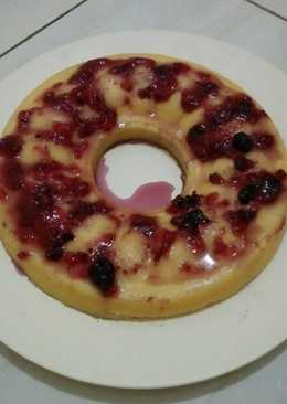 Cheesecake kukus selai blueberry