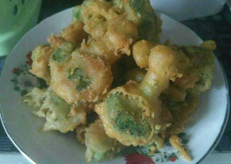 resep Brokoli goreng tepung simple tapi kriuk