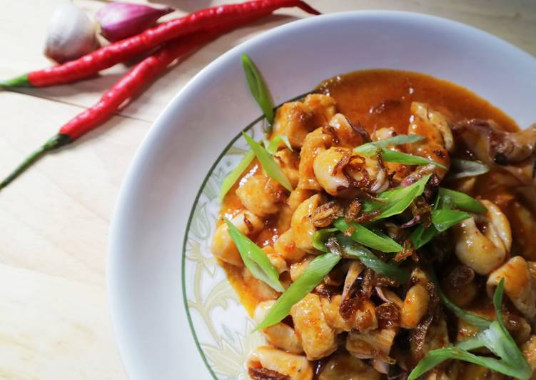 resep masakan Cumi Saus Padang