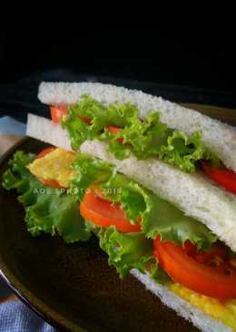 Sandwich Telur #Maree