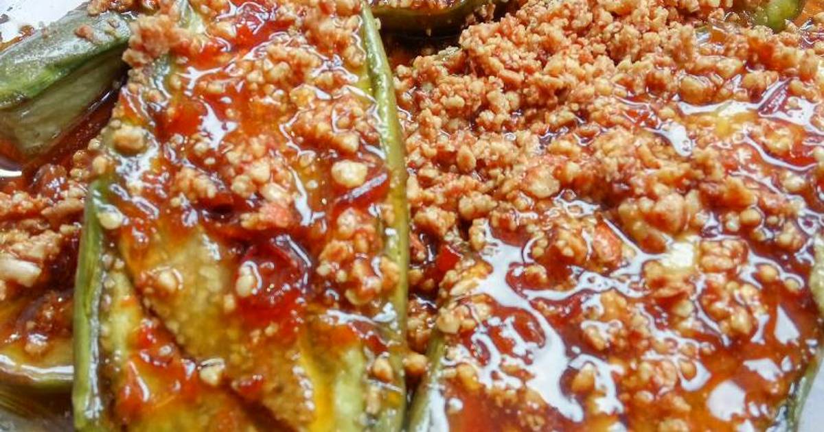  Resep  Terong Hijau Lava Kacang Petis Madura  oleh R Ngt 