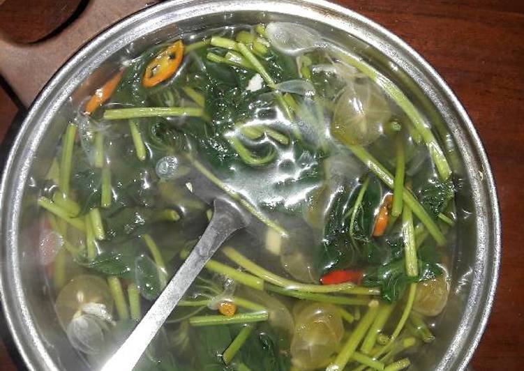 resep lengkap untuk Sayur asem ndeso (kampung)