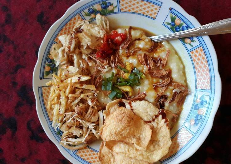 gambar untuk resep Bubur Ayam Ngeunah