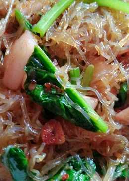Soun goreng cumi pedas