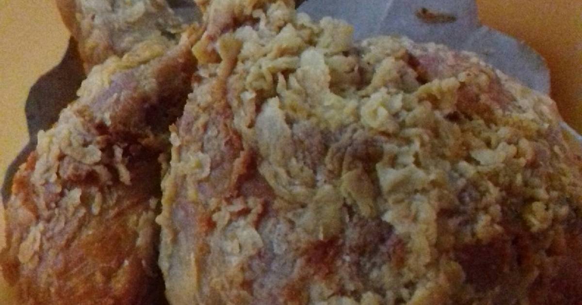 6 285 resep ayam goreng tepung kriuk  enak dan sederhana 