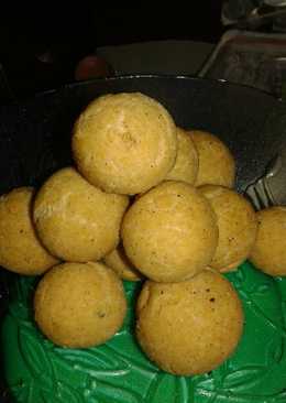 Tahu bulat no msg no Baking powder no Telur ala maktah