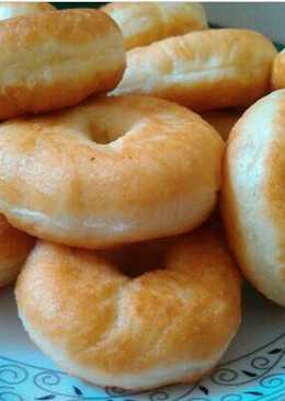 Donat ekonomis lembut tanpa telur - anti gagal