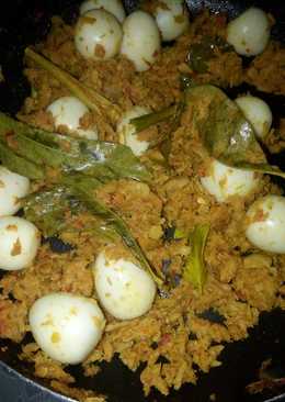 Suwir tuna telur puyuh