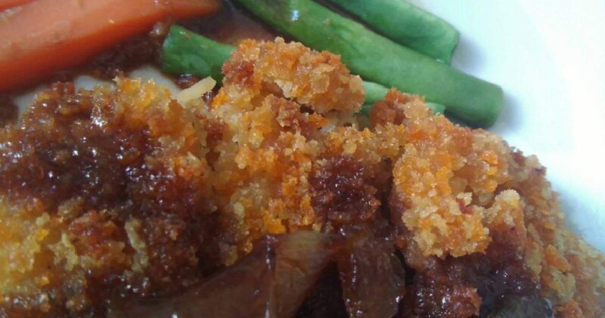 59 resep chicken katsu saus teriyaki enak dan sederhana 