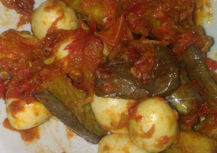 gambar untuk resep makanan Telur terong balado