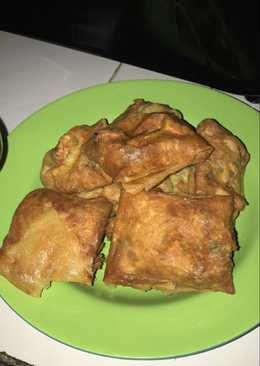 Martabak telur daging kornet