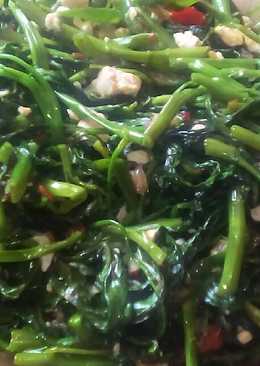 Cah kangkung tahu putih