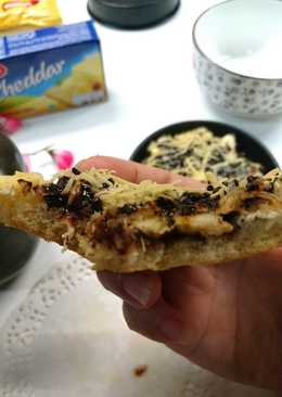 Pizza pisang coklat