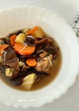 Sup Ayam Berempah (#postingrame2_sop)