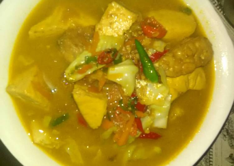 resep Tongseng Tahu Tempe alaala