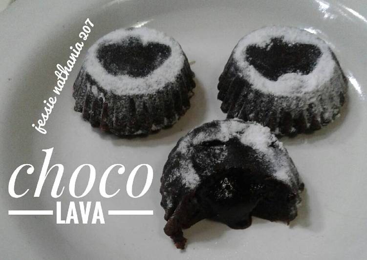 Resep Choco lava - jessie nathania