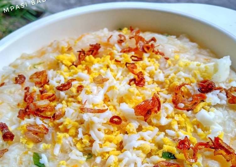  Resep  Bubur ayam  MPASI  baby AR oleh anik faoziyah bunda 