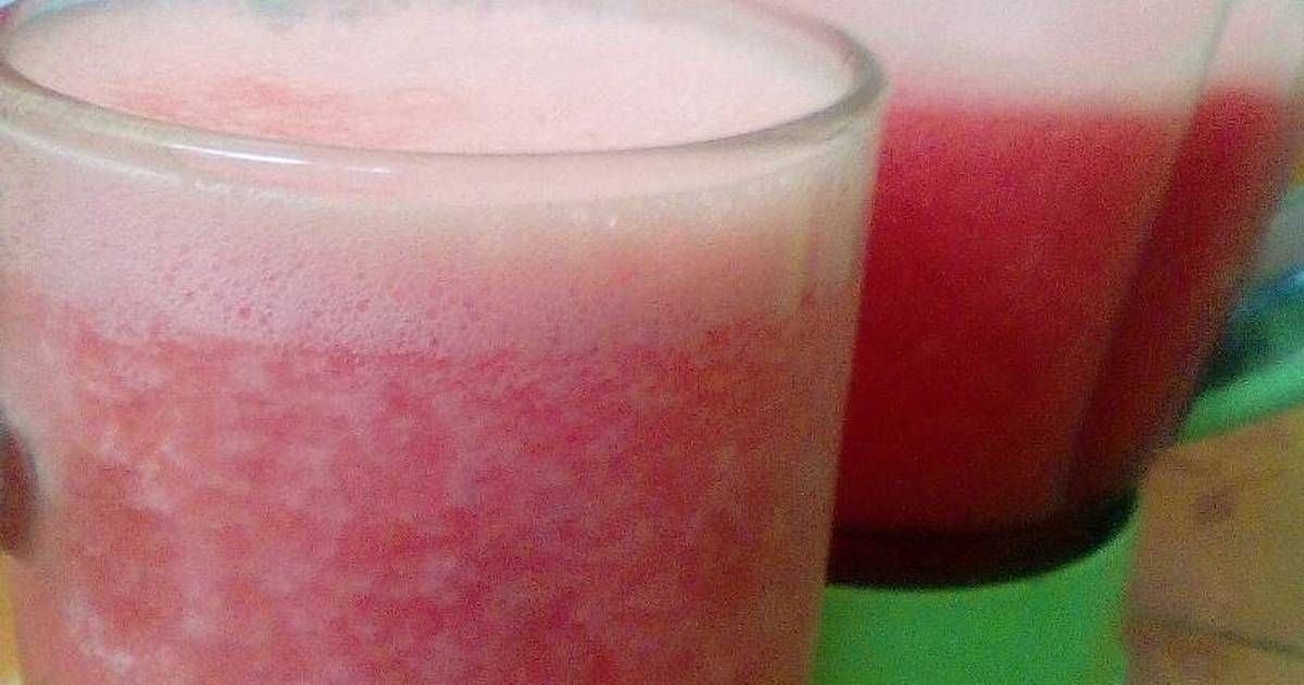 28 resep smoothie semangka  enak dan sederhana Cookpad