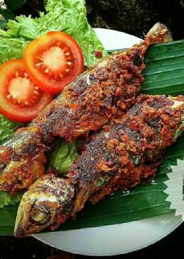 Ikan Kembung Bakar Bumbu Padang