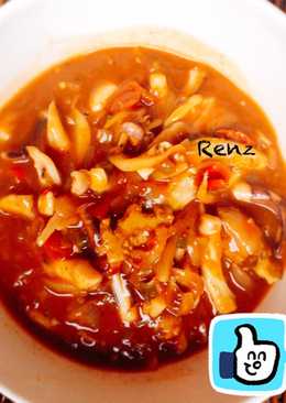 Sontong pedaaaaas asam manis