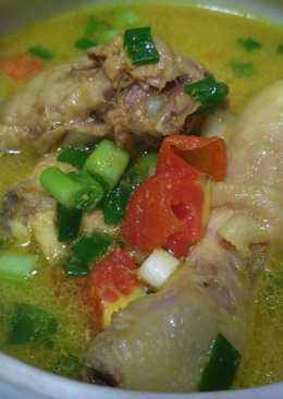 Sayur gulai ayam kuning