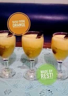 Susu Soda OrangeðŸ¥›ðŸ¹ðŸ‹ #SelasaBisa