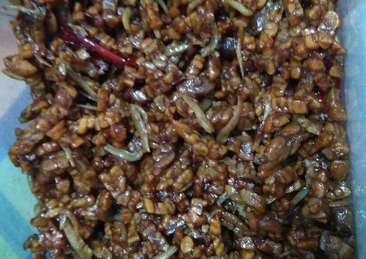 cara membuat orek tempe kering tabur teri medan