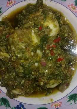 Telur sambal ijo