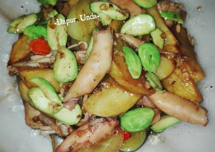 resep Tumis Cumi Asin Pedas