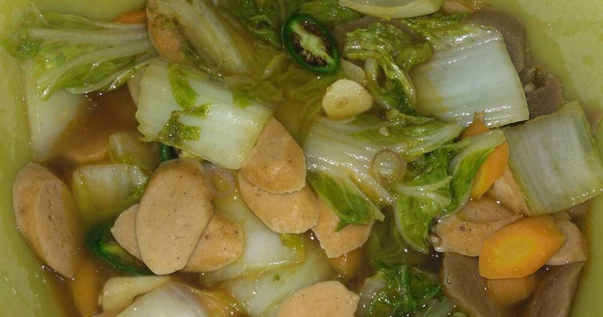  Resep Tumis sayur plus sosis dan bakso oleh Alifia 